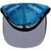 Men's Carolina Panthers New Era Blue/Black Throwback Stripe Original Fit 9FIFTY Snapback Adjustable Hat 2430450